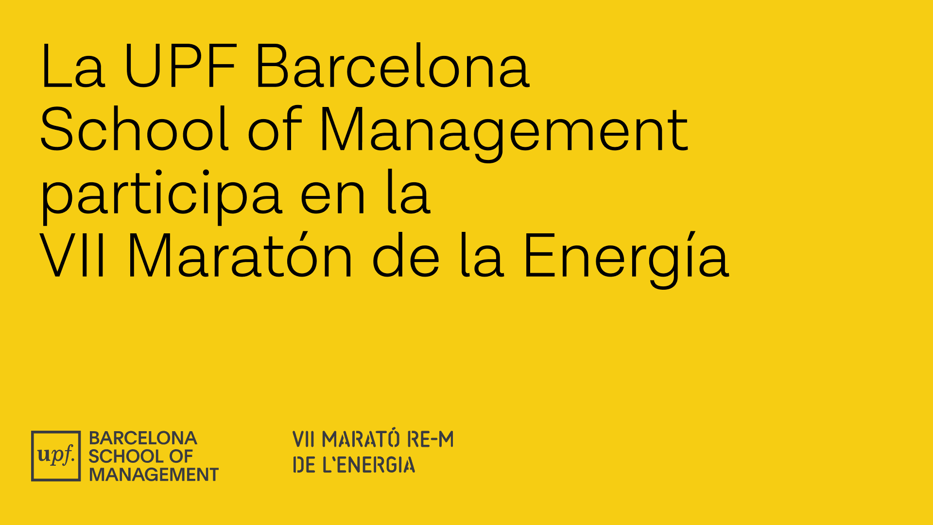 Maratón Energía UPF-BSM