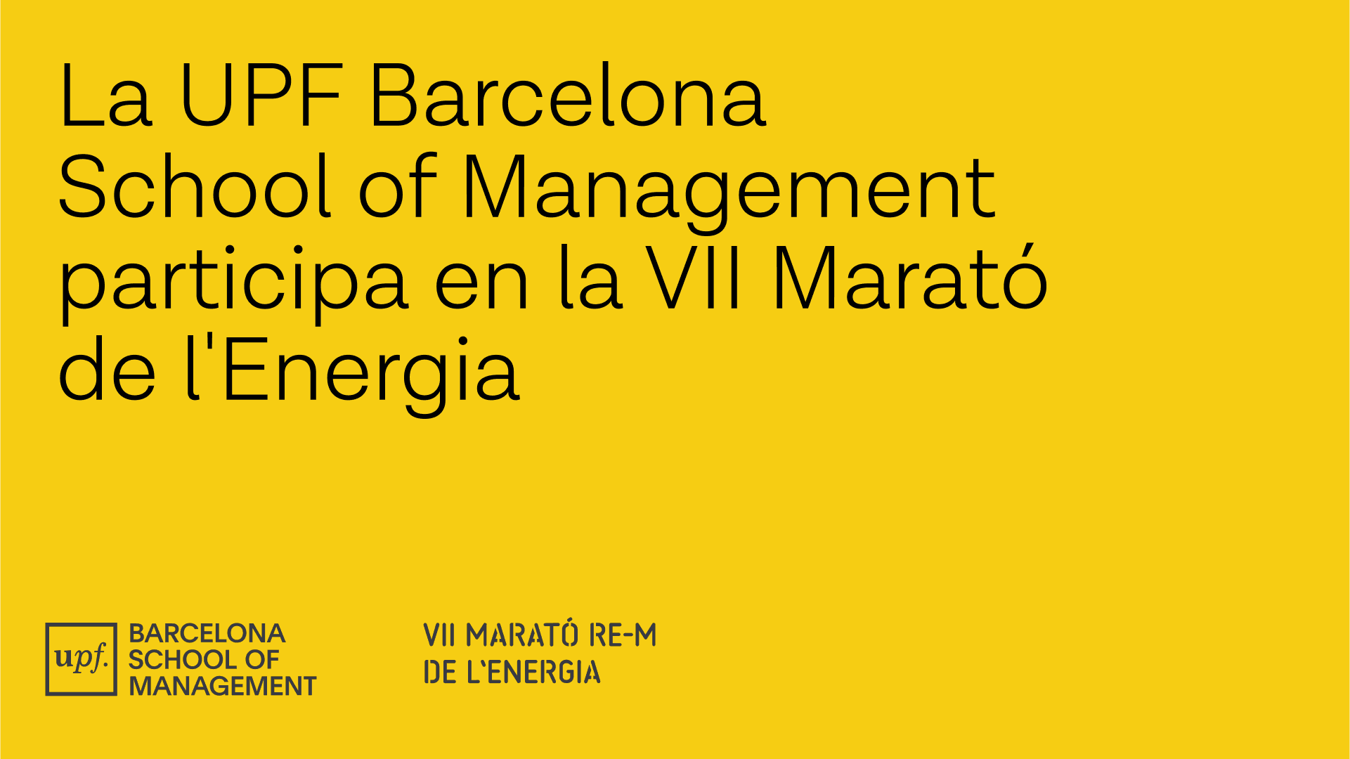Marató Energia UPF-BSM