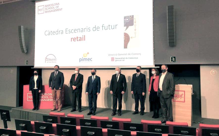 foto de grupo de la firma cátedra retail