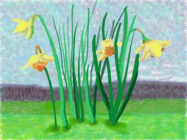 "Do remember they can't cancel the spring" / David Hockney