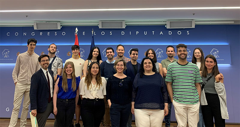 Visita al Congreso de los Diputados