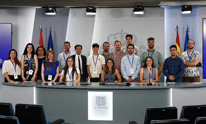 Visita a La Moncloa