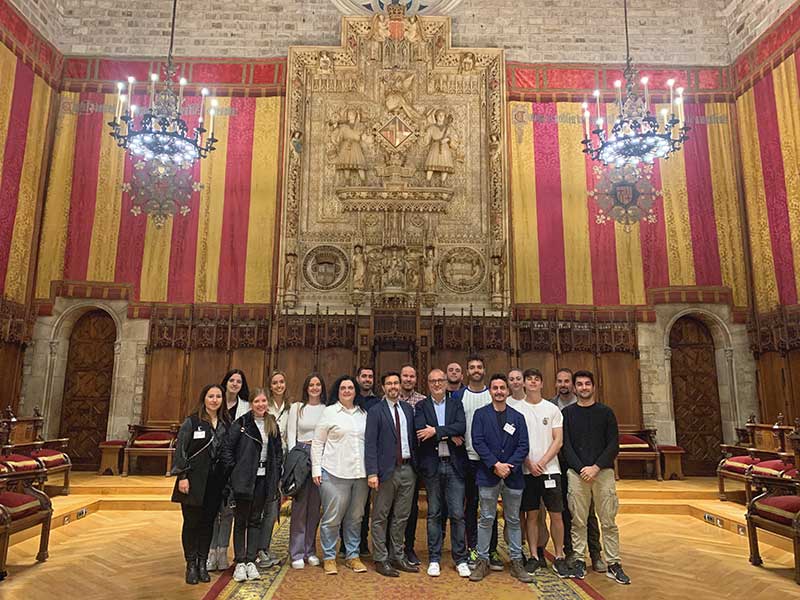 Visita al Parlament de Catalunya